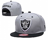 Raiders Team Logo Gray Adjustable Hat LT,baseball caps,new era cap wholesale,wholesale hats